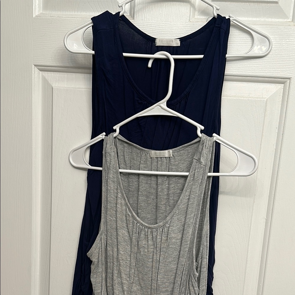 2 pack nursing tank tops.  Super comfortable and soft